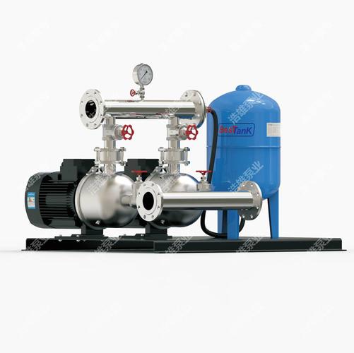 供应 ecm卧式变频恒压供水设备 一用一备不锈钢变频水泵机组厂家 图片